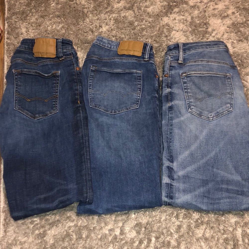 LOT of 3 pairs Men’s American Eagle Jeans